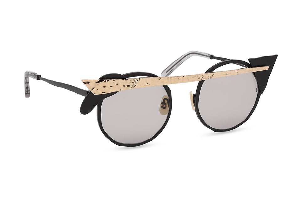 MASAHIRO MARUYAMA MM0094 STEP BLACK GOLD 50 SUNGLASSES