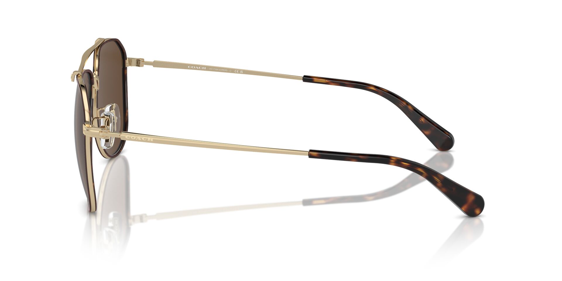 COACH HC7164 CR626 90053G 59 SUNGLASSES