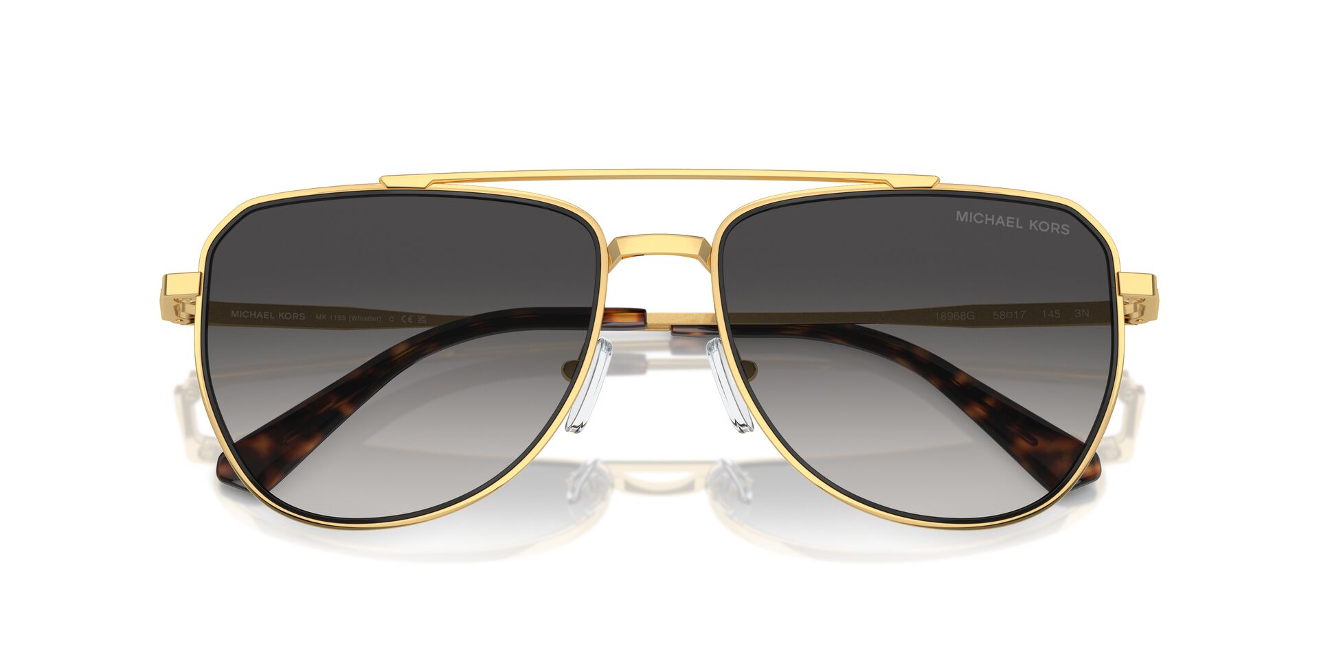 MICHAEL KORS MK1155 WHISTLER 18968G 58 SUNGLASSES