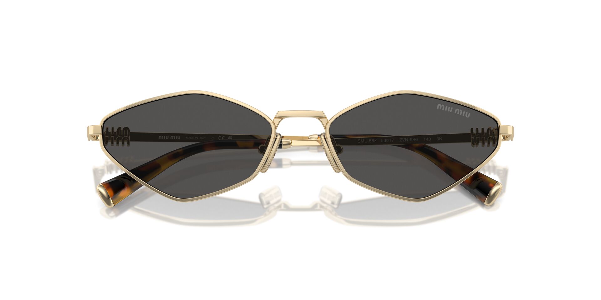 MIU MIU MU56ZS ZVN5S0 56 SUNGLASSES
