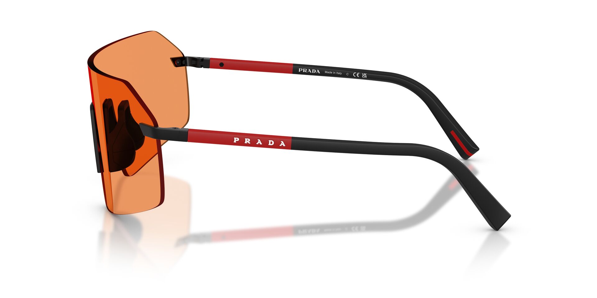 PRADA PSB50S PRADA LINEA ROSSA 1BO90U 36 SUNGLASSES