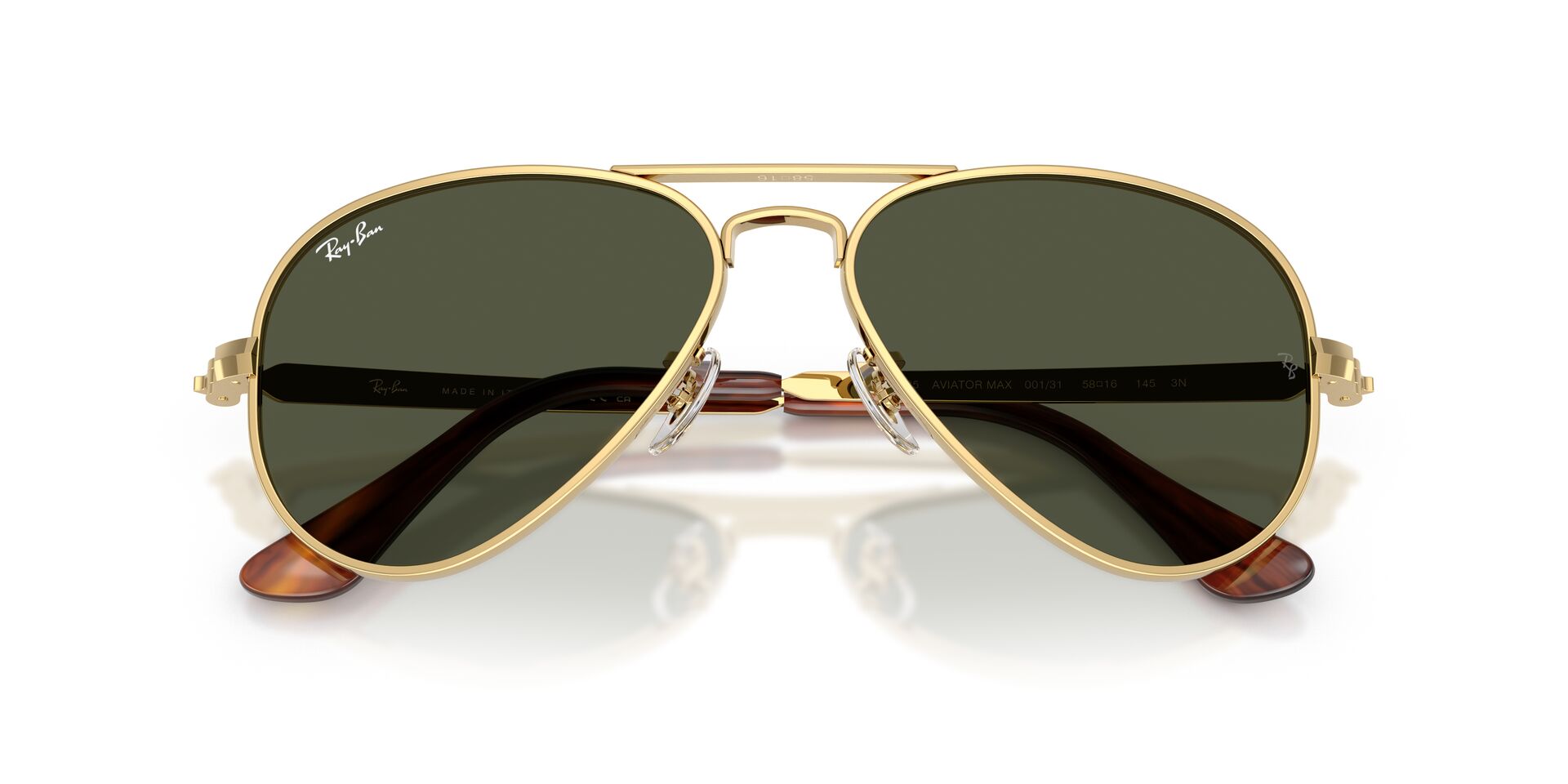 RAYBAN RB3925 AVIATOR MAX 001/31 62 SUNGLASSES