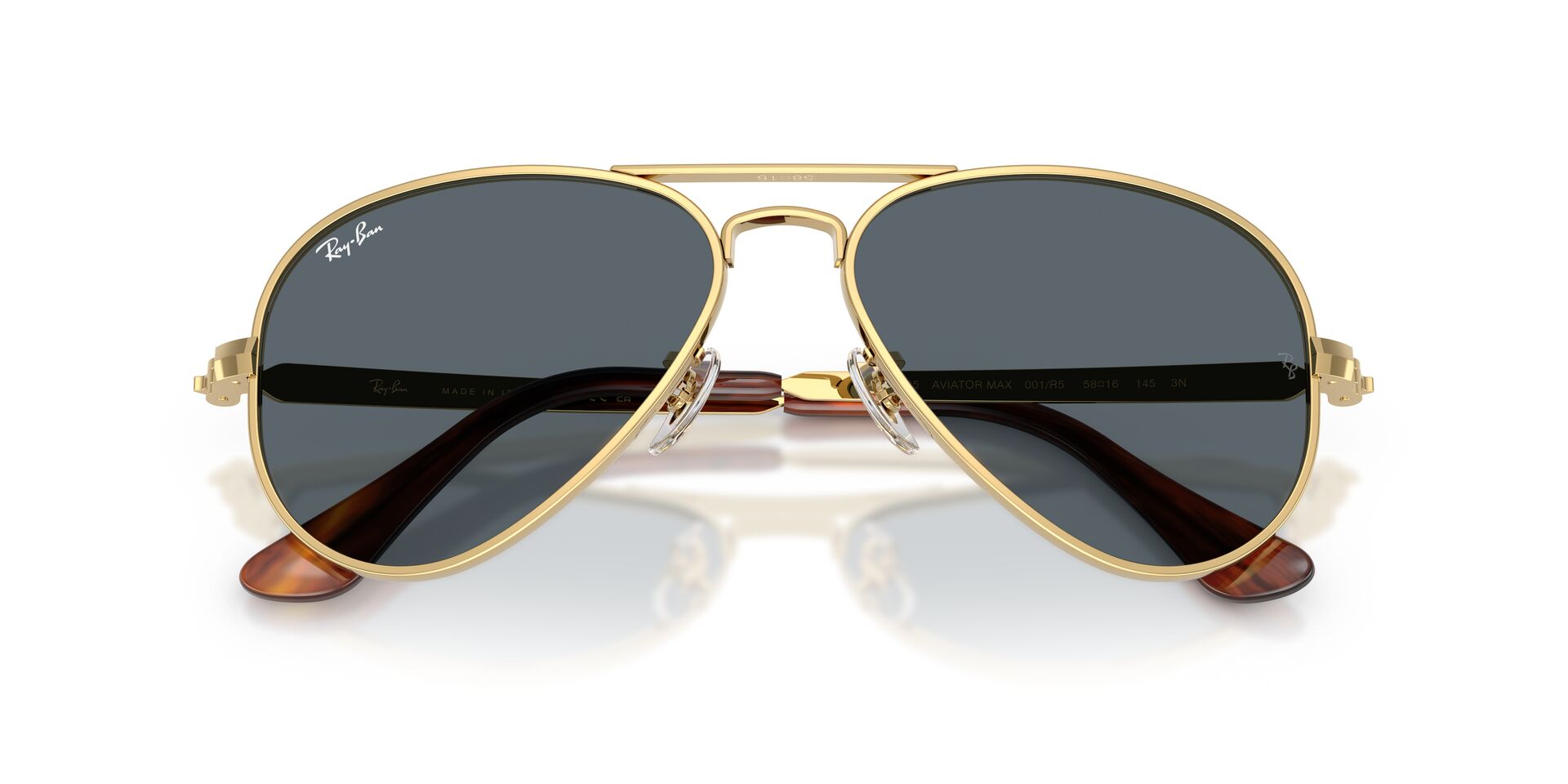 RAYBAN RB3925 AVIATOR MAX 001 R5 58 SUNGLASSES