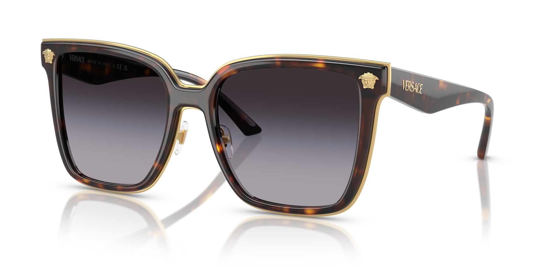 VERSACE VE2278D 108/8G 58 SUNGLASSES