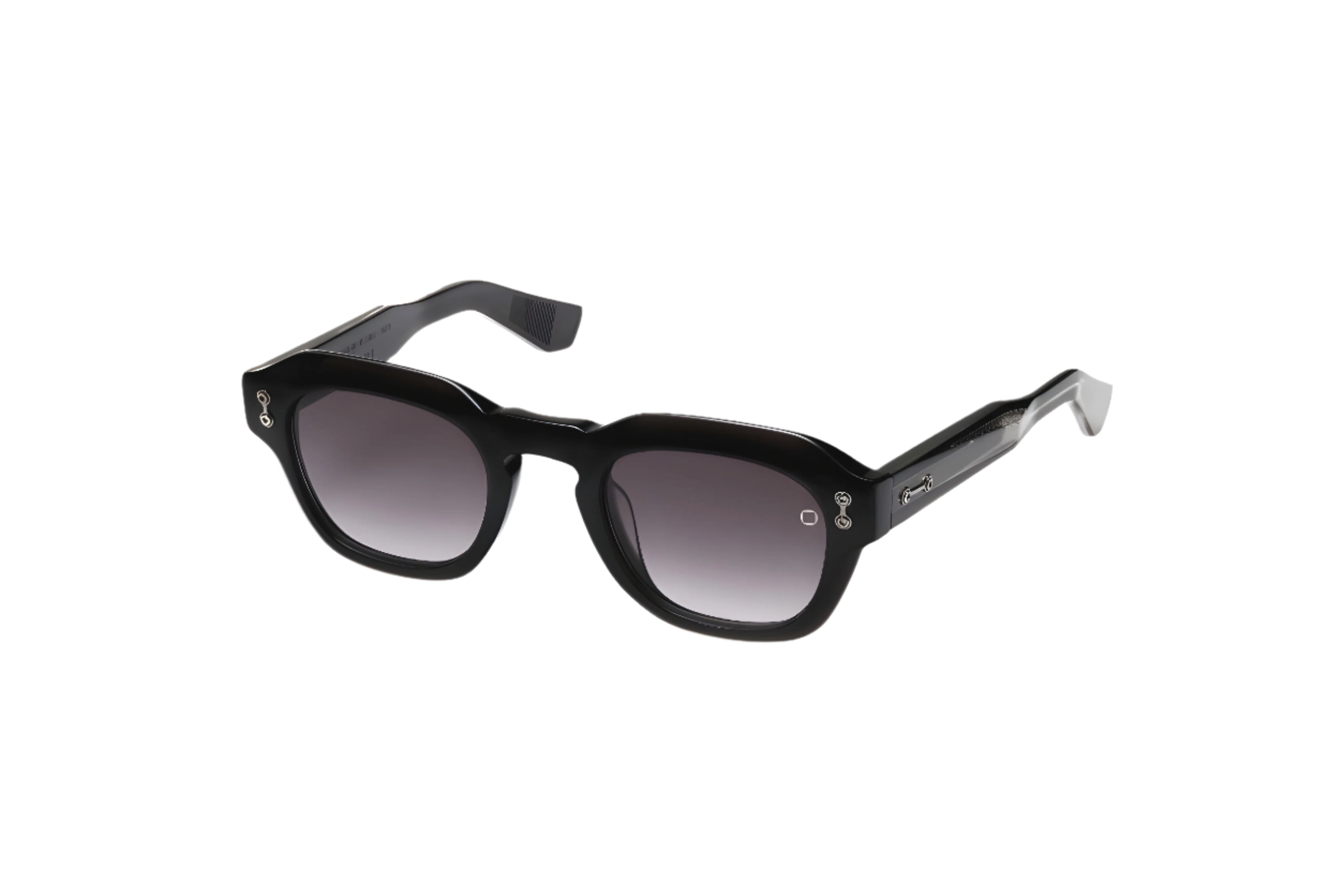 AKONI AKS514D BLAZE BLK BLK 48 SUNGLASSES