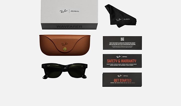 RAYBAN META 0RW4006 GEN 1 601S1M 50 SUNGLASSES