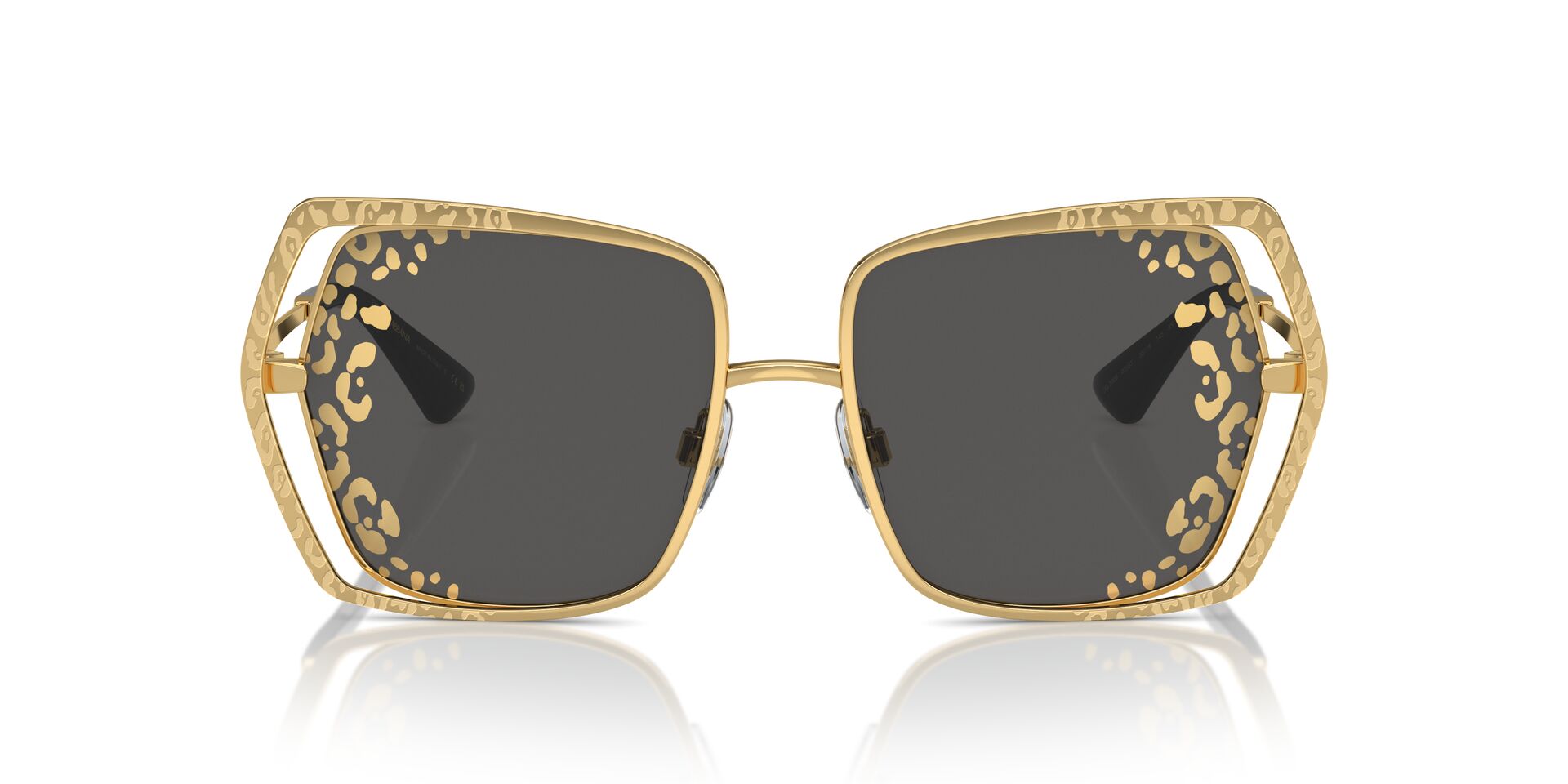 DOLCE & GABBANA DG2306 02/GT 55 SUNGLASSES