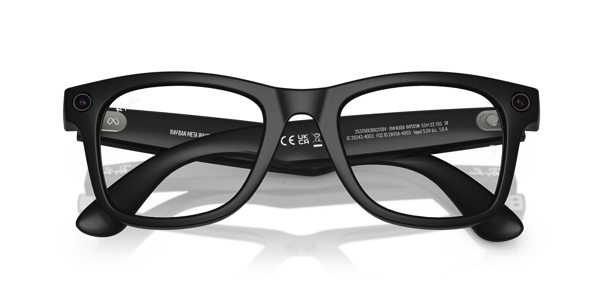 RAYBAN META 0RW4008 GEN 1 601S1M 53 SUNGLASSES