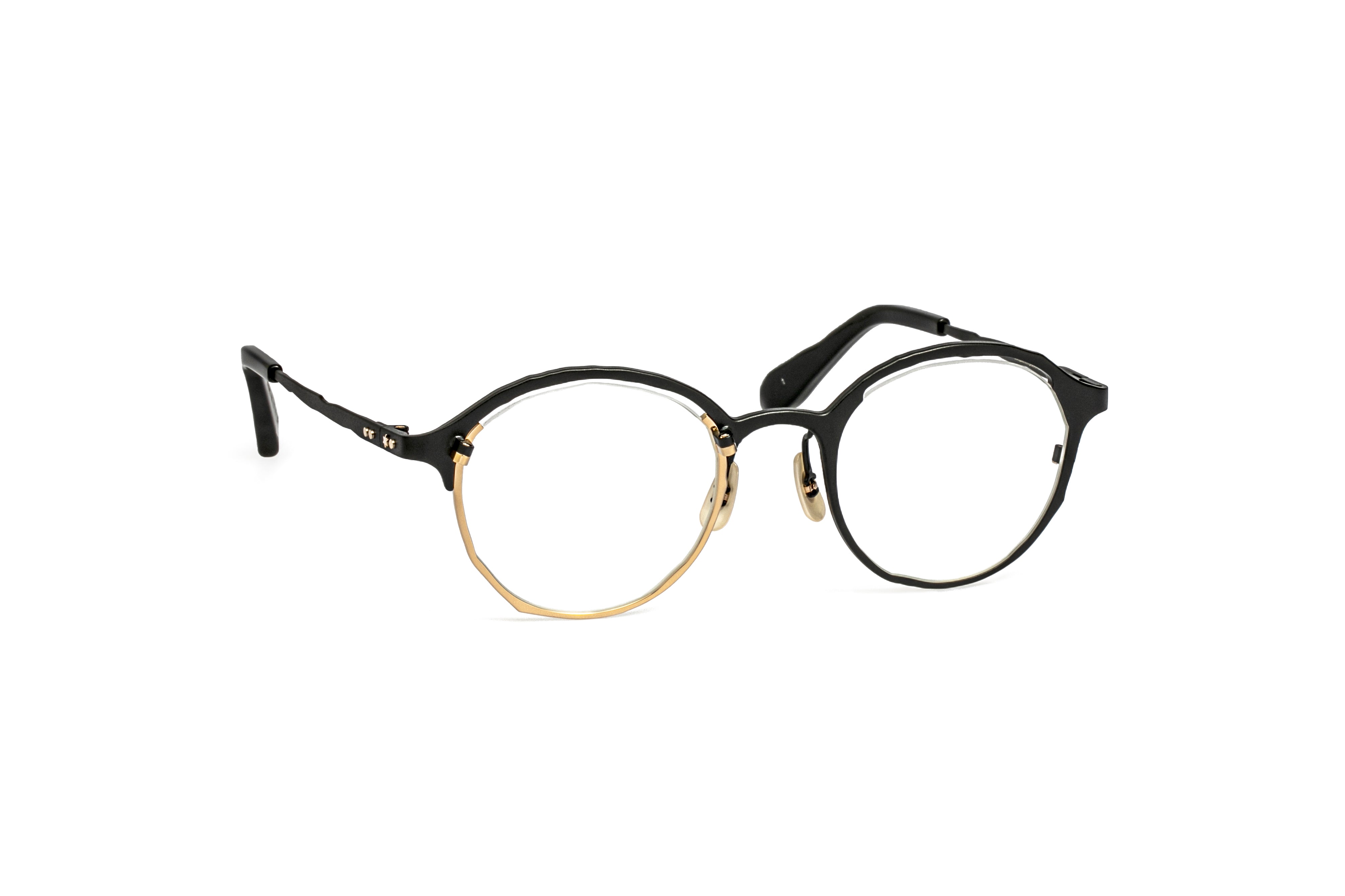 MASAHIRO MARUYAMA MM0054 MONOCLE BLK GLD 48 FRAME