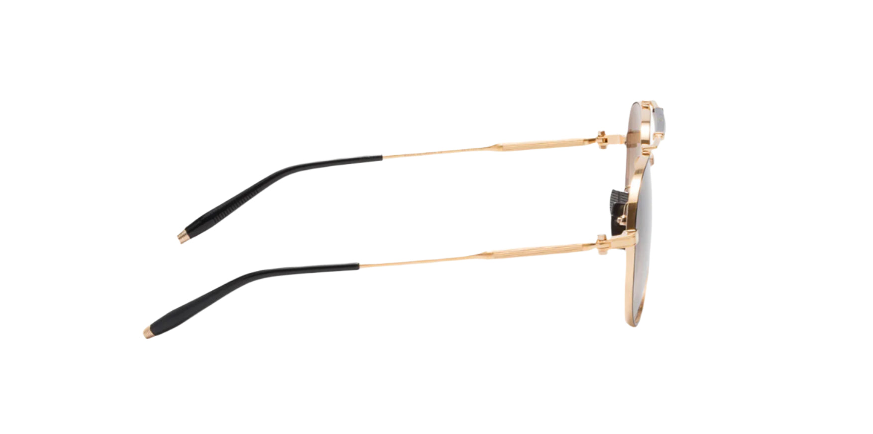 AKONI AKS202A HYDRA GLD BLK 59 SUNGLASSES