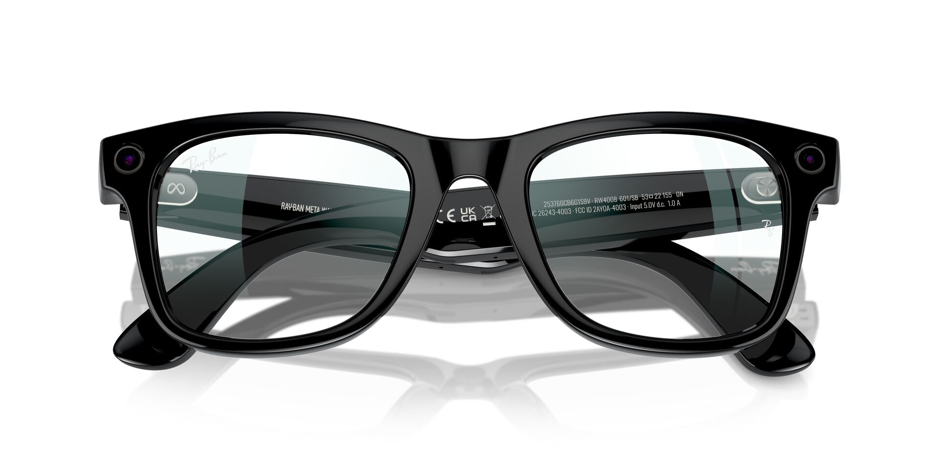 RAYBAN META 0RW4008 GEN 1 601SB 53 SUNGLASSES