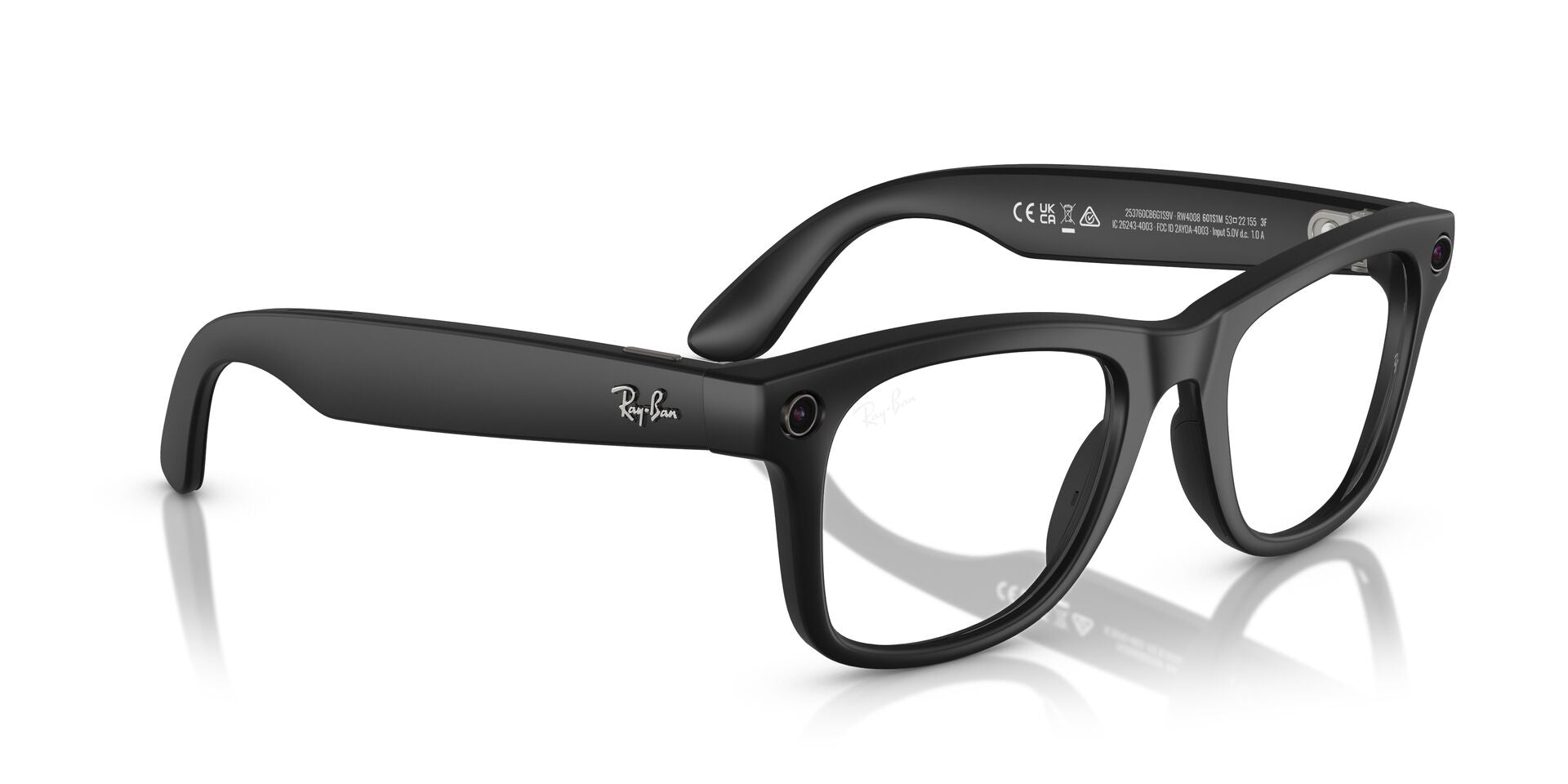 RAYBAN META 0RW4008 GEN 1 601S1M 53 SUNGLASSES