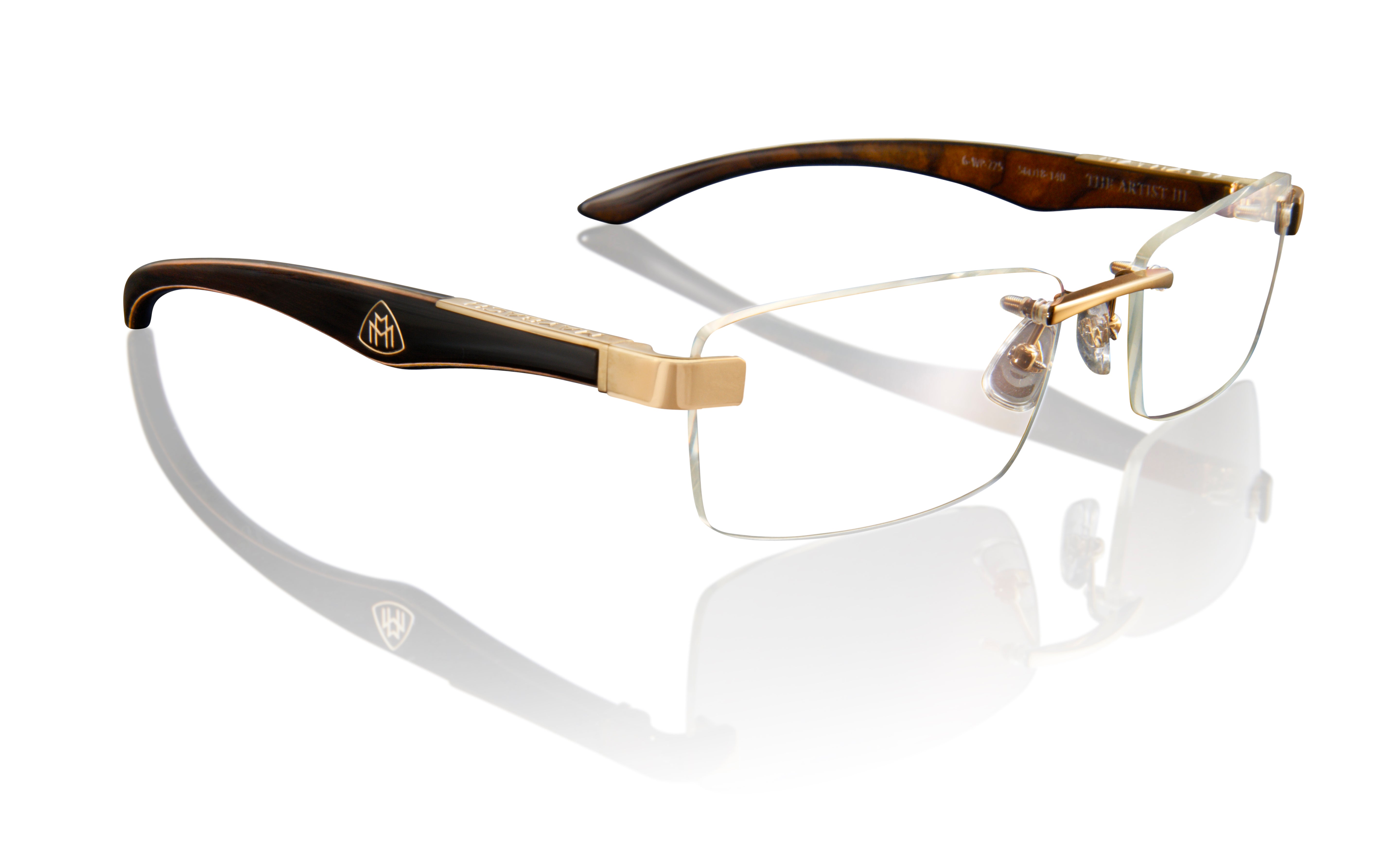 MAYBACH THE ARTIST III GWPZ25 Rimless 56 140 Composite Plastic + Metal FRAME