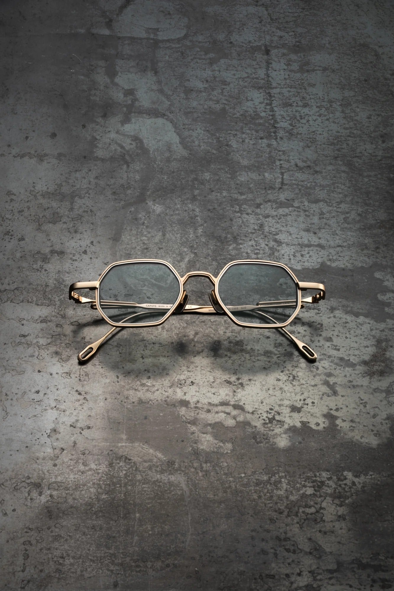 CAPOTE C003 GLD GREEN 44 FRAME