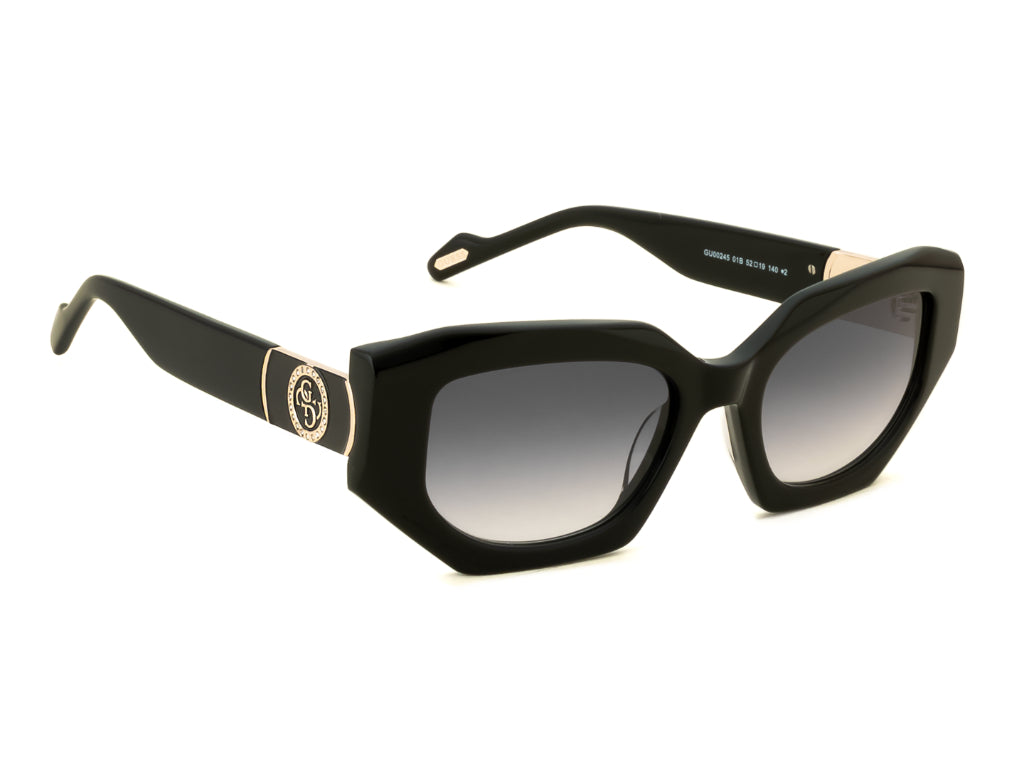 GUESS GU00245 01B 52 SUNGLASSES