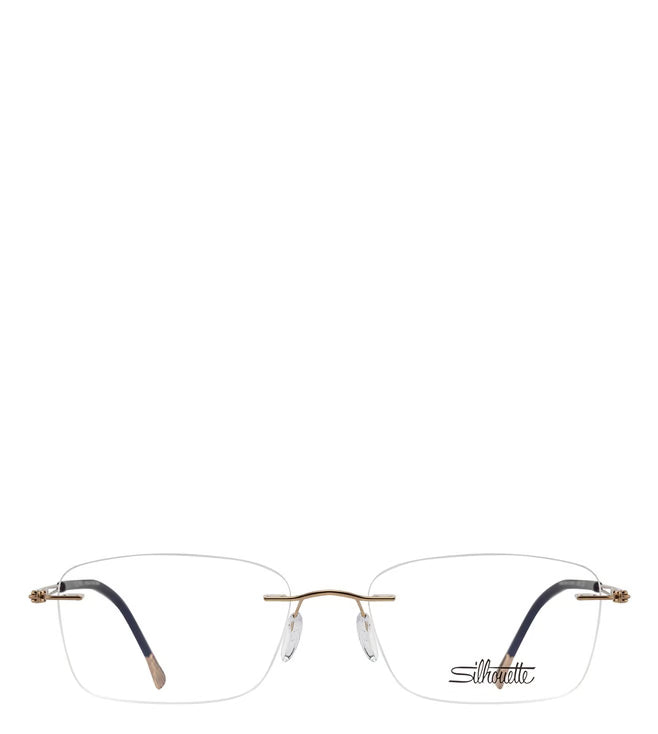 SILHOUETTE 5521 AV 7530 Rimless 53 150 Titanium FRAME