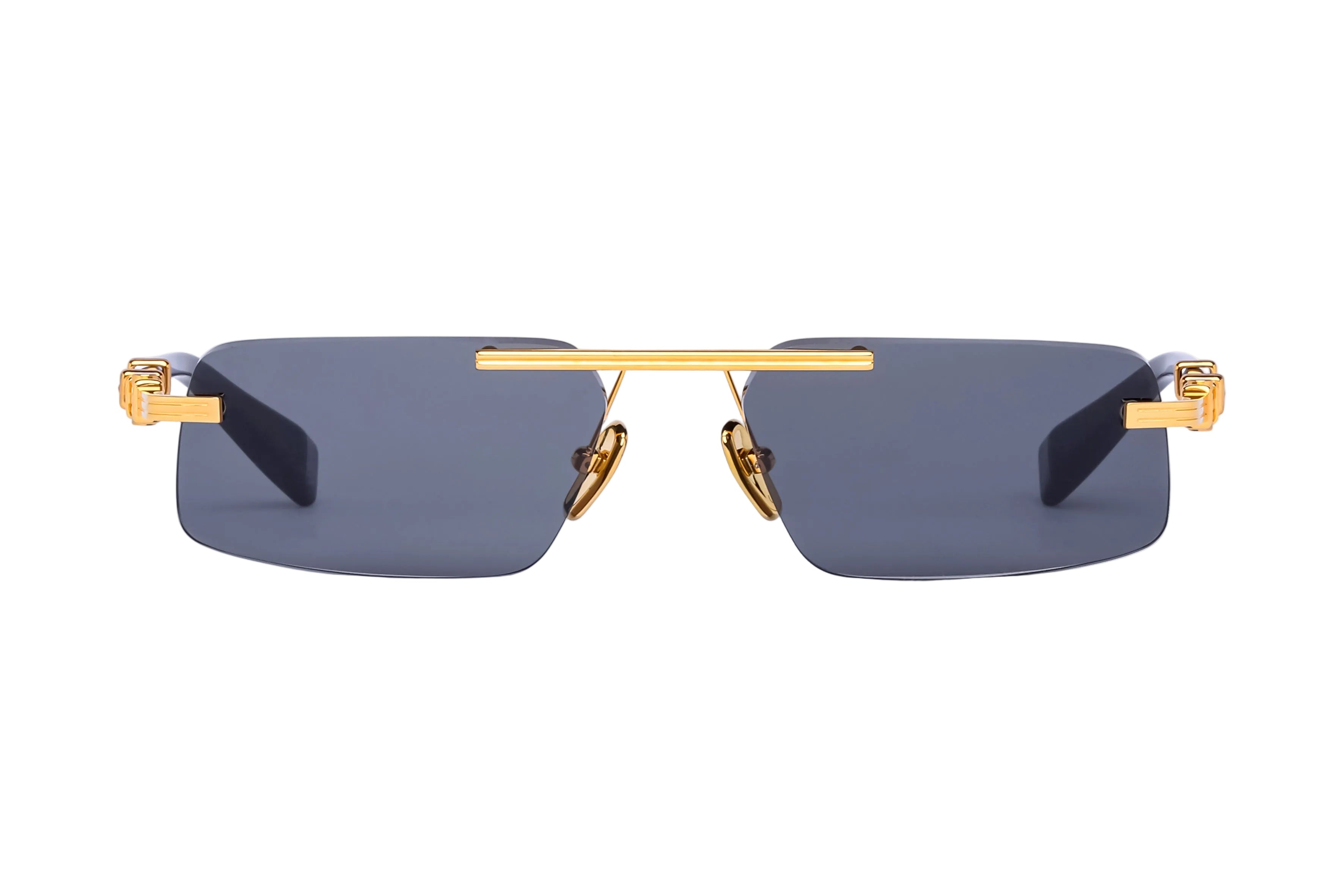 BALMAIN BPS187A GLD BLK 58 SUNGLASSES