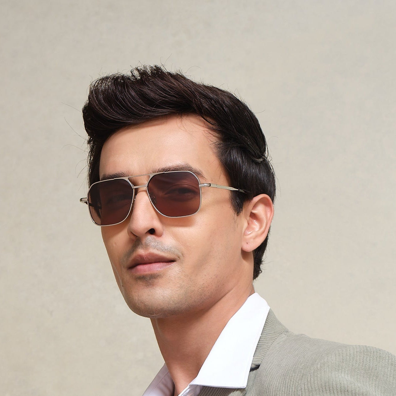 ROSVIN BUGS WALKER SUN 002 BROWN 54 SUNGLASSES