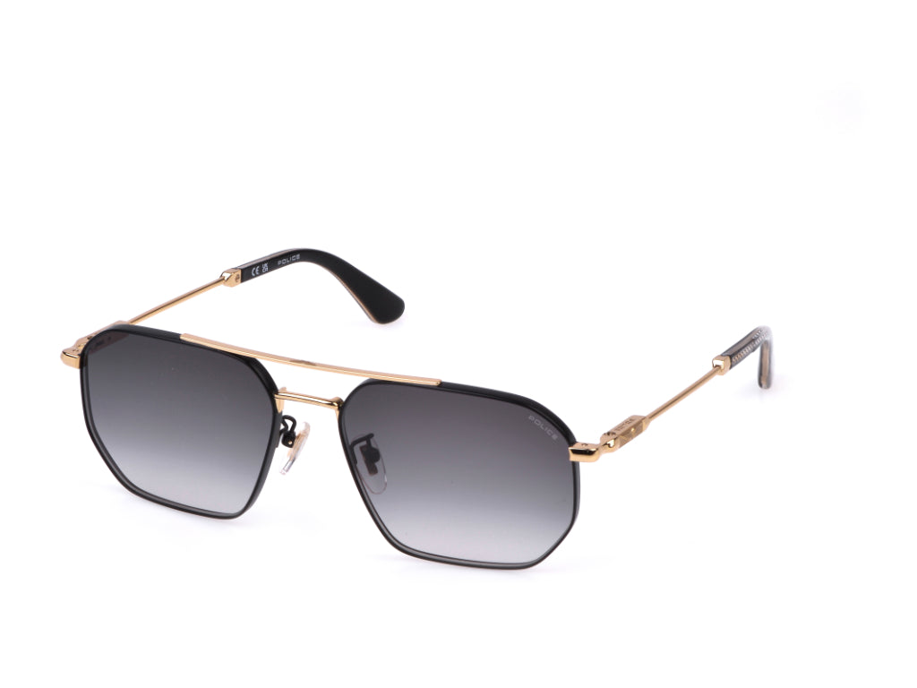 POLICE SPLP34K 0302 58 SUNGLASSES