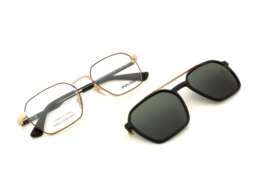POLICE UPLP10K ORIGINS LITE 28 CLIPON 302P 54 SUNGLASSES