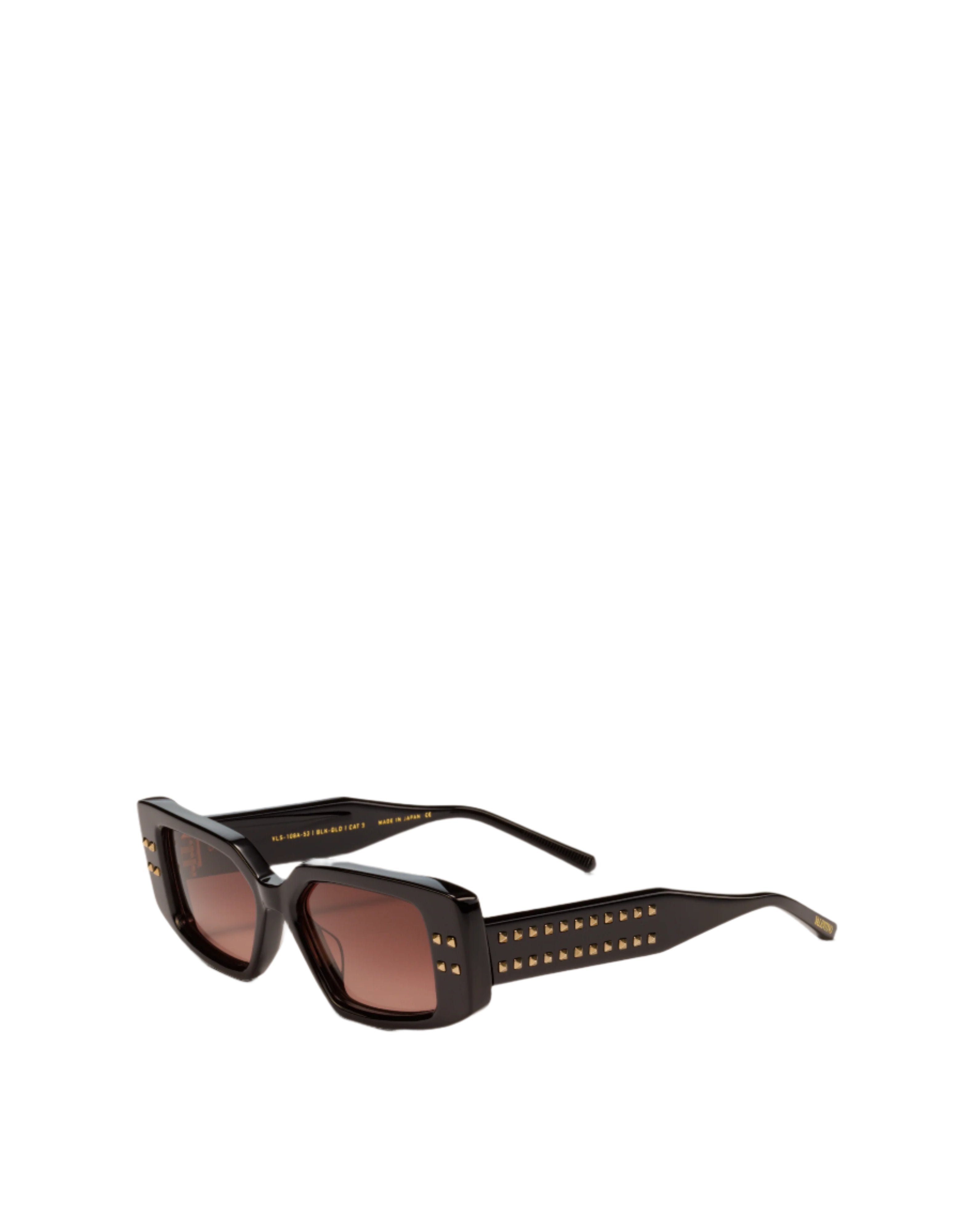 VALENTINO VLS108A V-CINQUE BLK GLD 53 SUNGLASSES