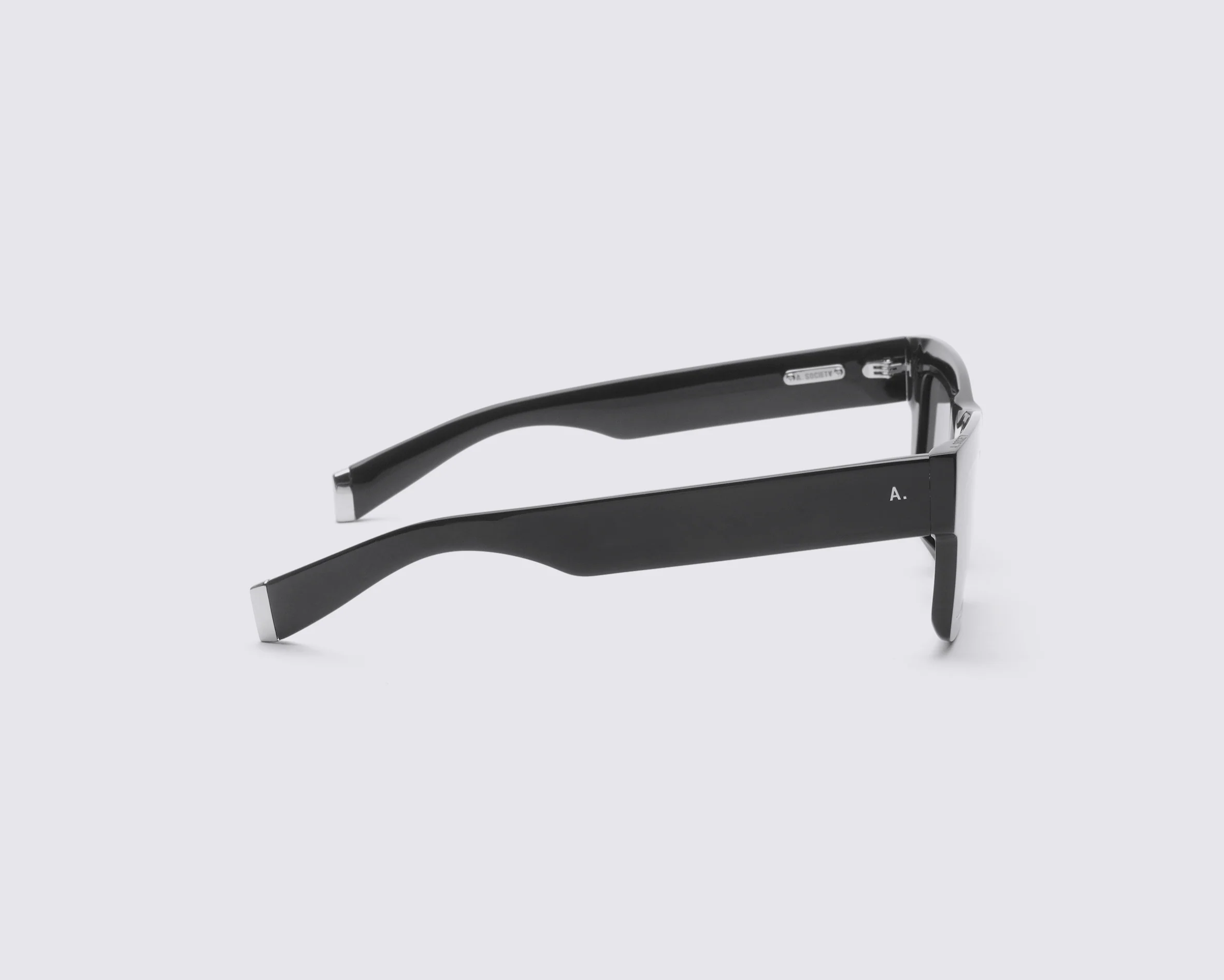 A SOCIETY AVIS BLACK 52 SUNGLASSES