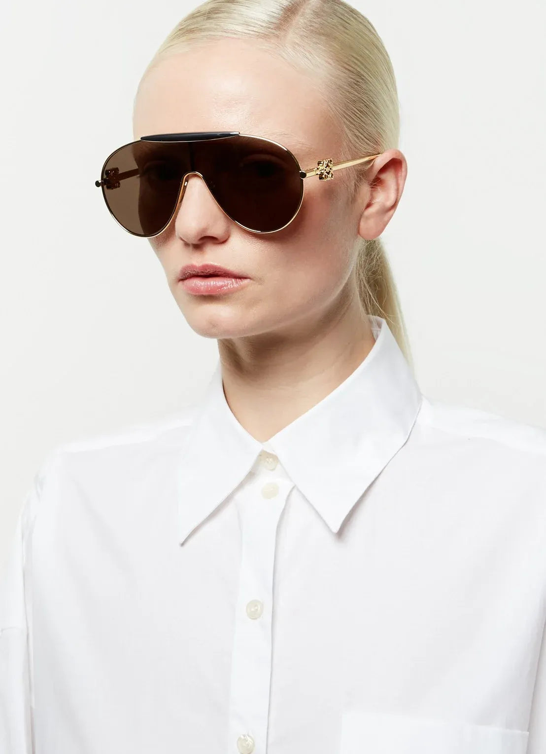 LOEWE LW40111U 30E 0004 Full 134 140 Metal SUNGLASSES