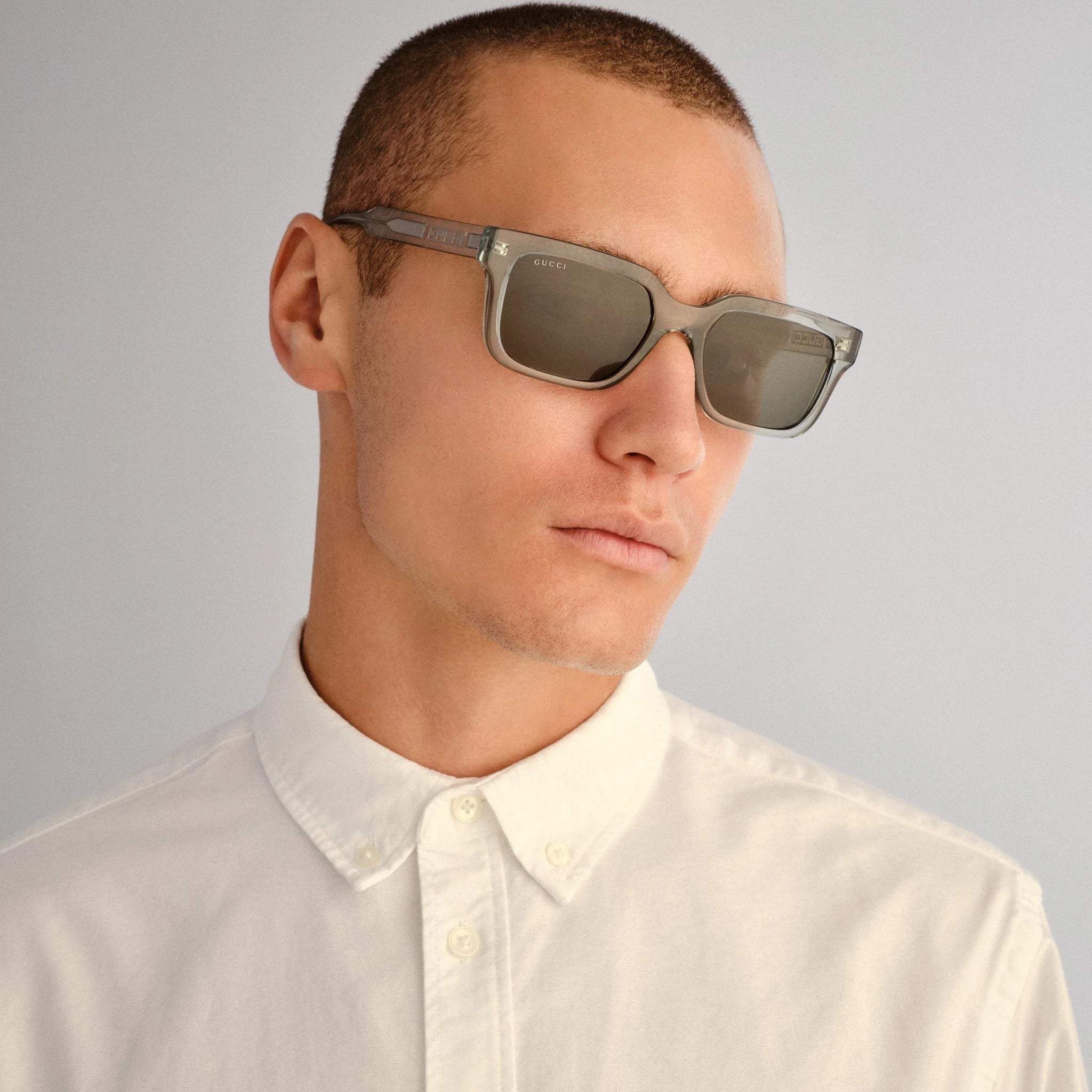 GUCCI GG1732SK 004 55 SUNGLASSES