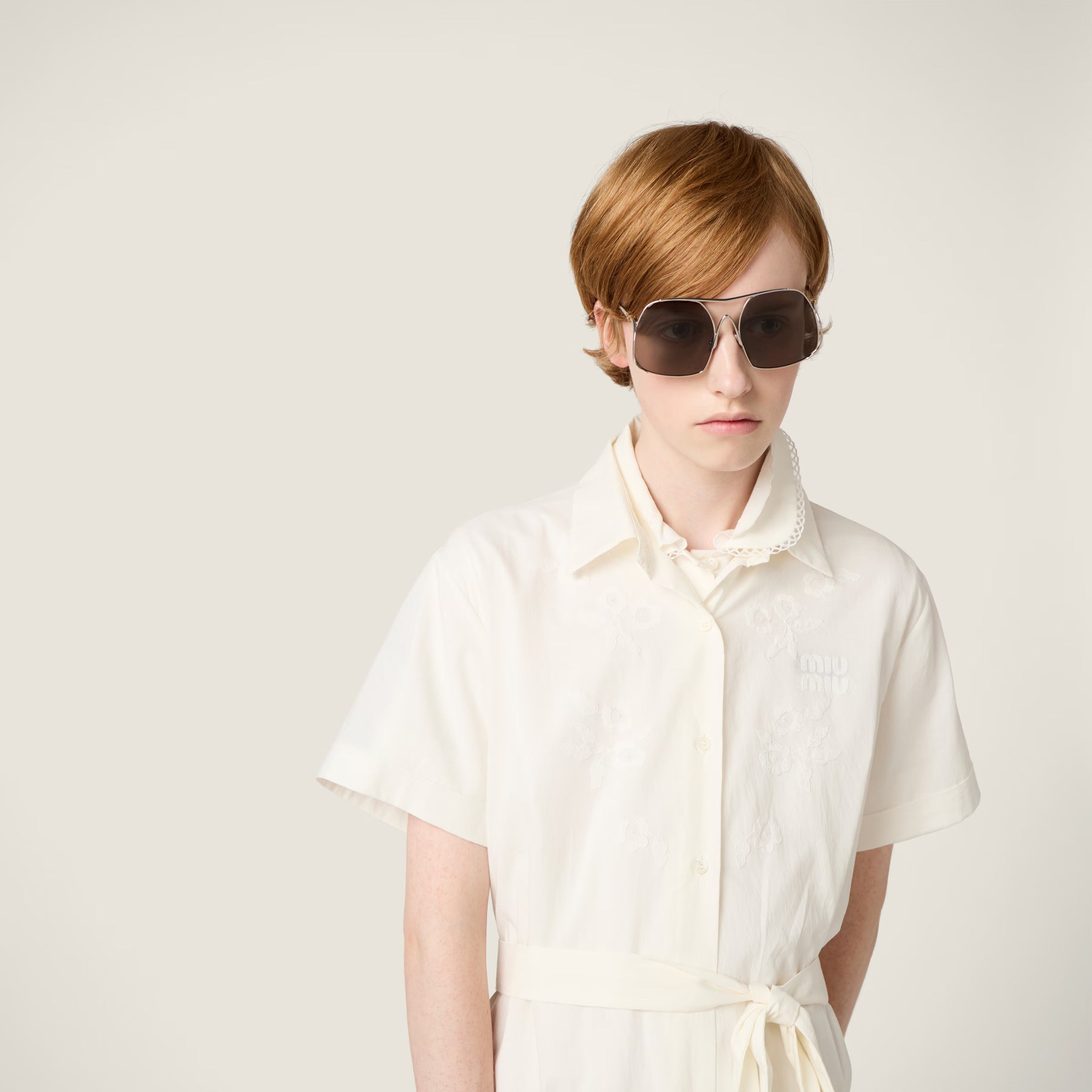 MIU MIU MUA55S 1BC80Q 57 SUNGLASSES