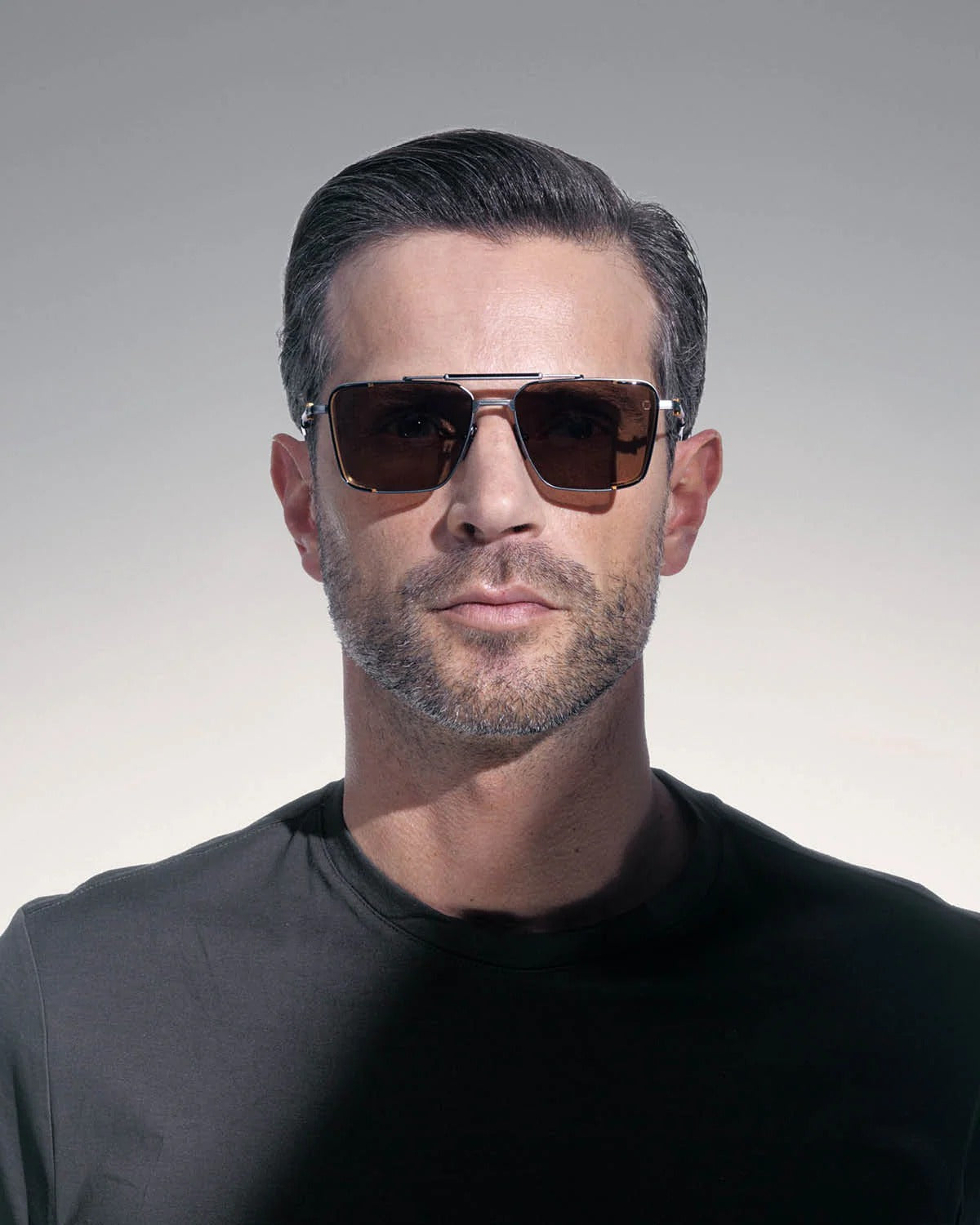 AKONI AKS203D HERA BLK GLD 58 SUNGLASSES