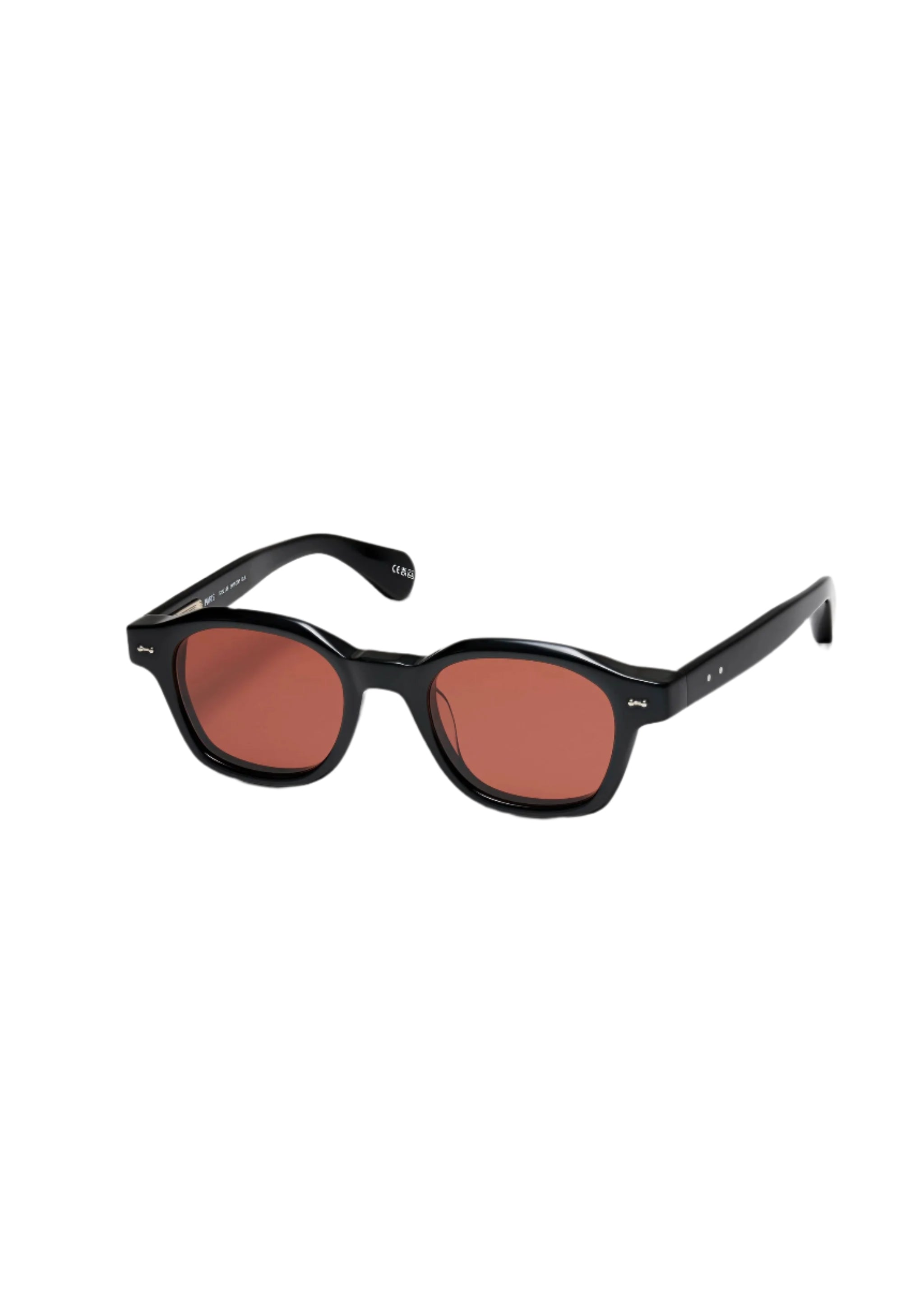 PETER AND MAY S128 SUN SKYLOOP BLK BRN 49 SUNGLASSES