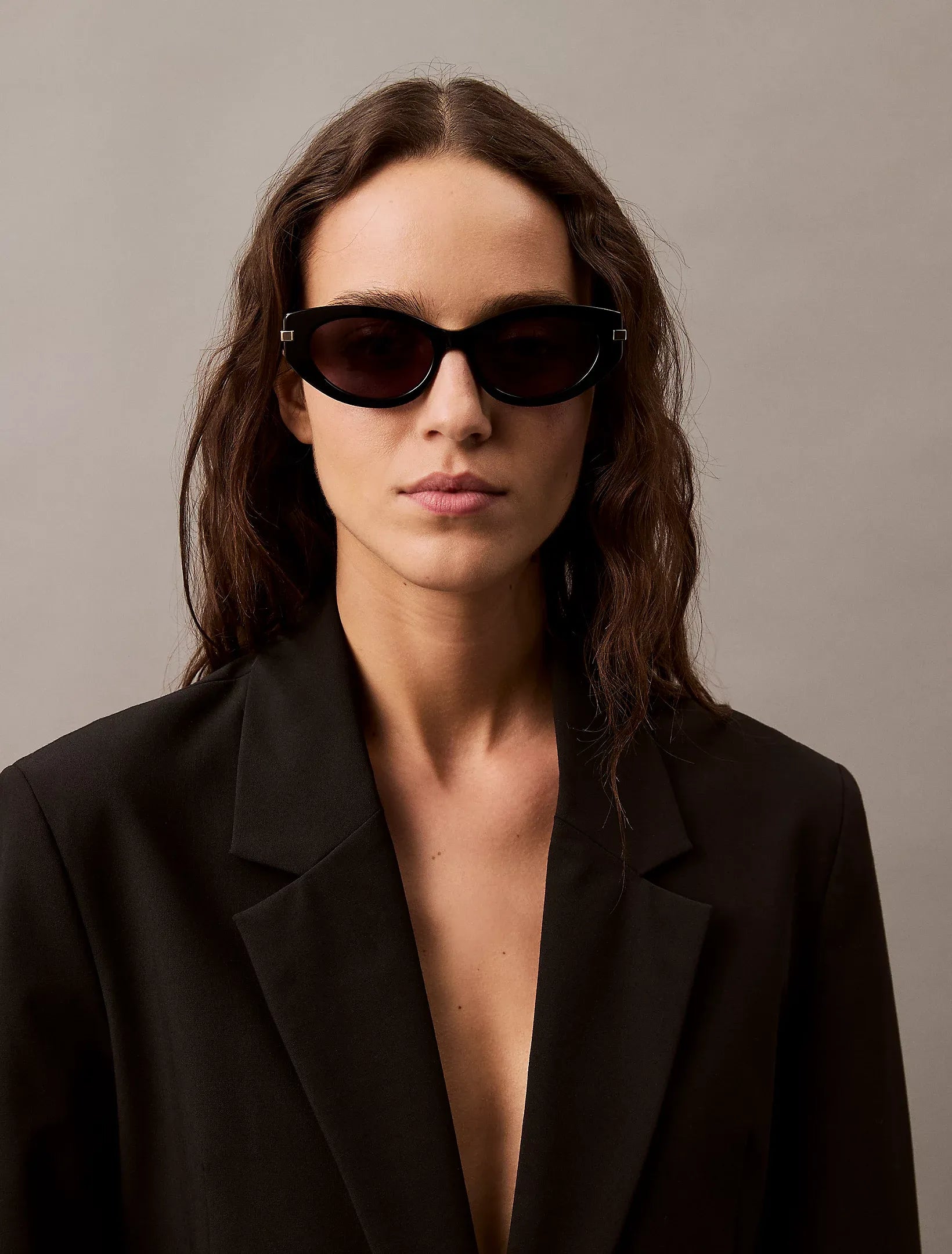 CALVIN KLEIN CK25502S 001 54 SUNGLASSES