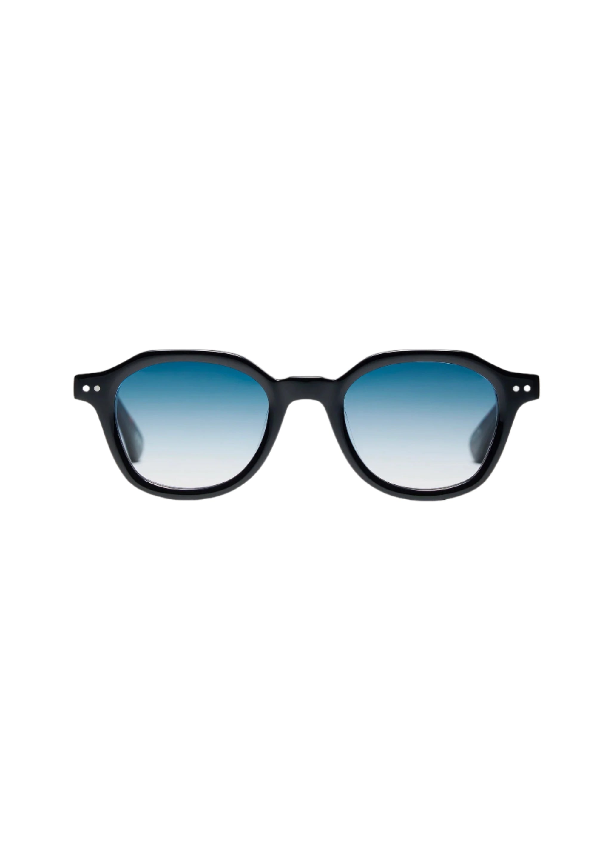 PETER AND MAY S81 SUN SKY BLK BLUE 47 SUNGLASSES