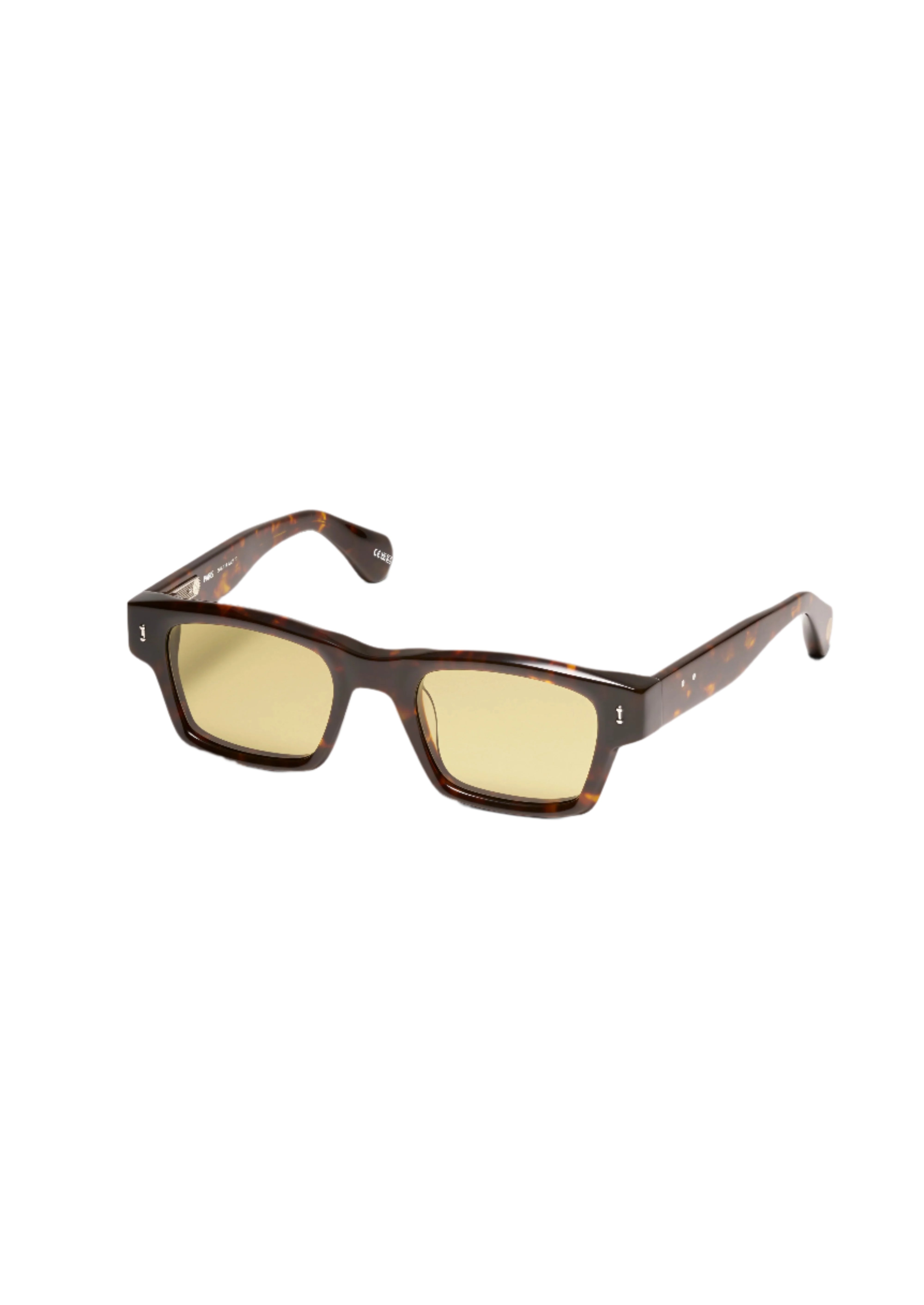 PETER AND MAY S119 SUN AMY TORTOISE YEL 50 SUNGLASSES