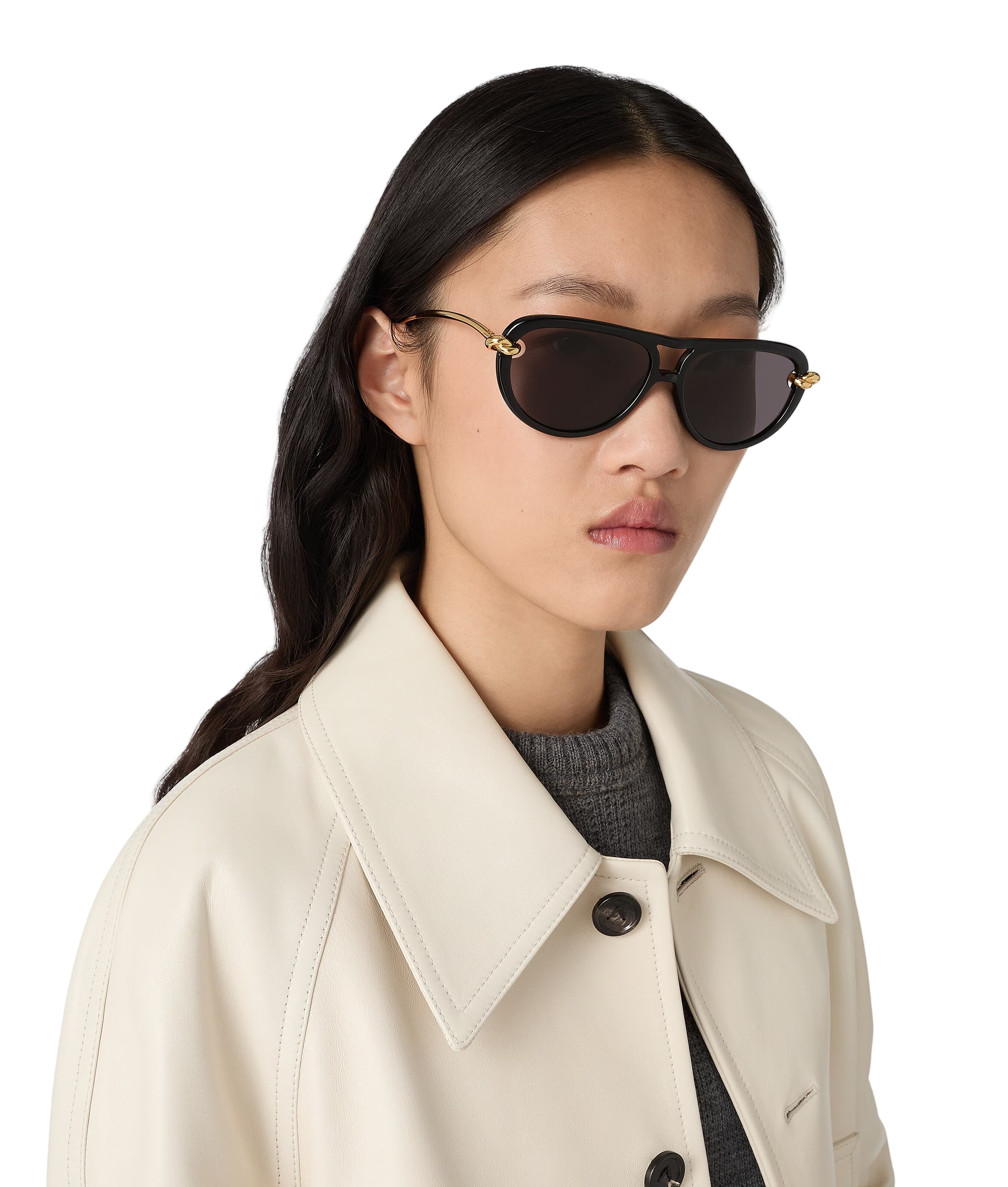 BOTTEGA VENETA BV1418S 005 58 SUNGLASSES