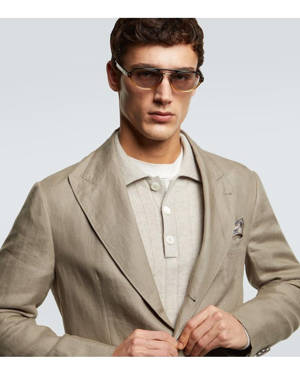 BRUNELLO CUCINELLI BC4008S 1023R5 56 SUNGLASSES