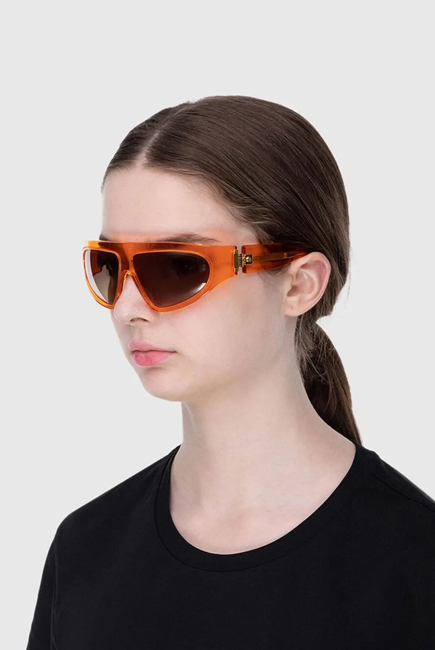 BALMAIN BPS143D B-ESCAPE ORG GLD 62 SUNGLASSES