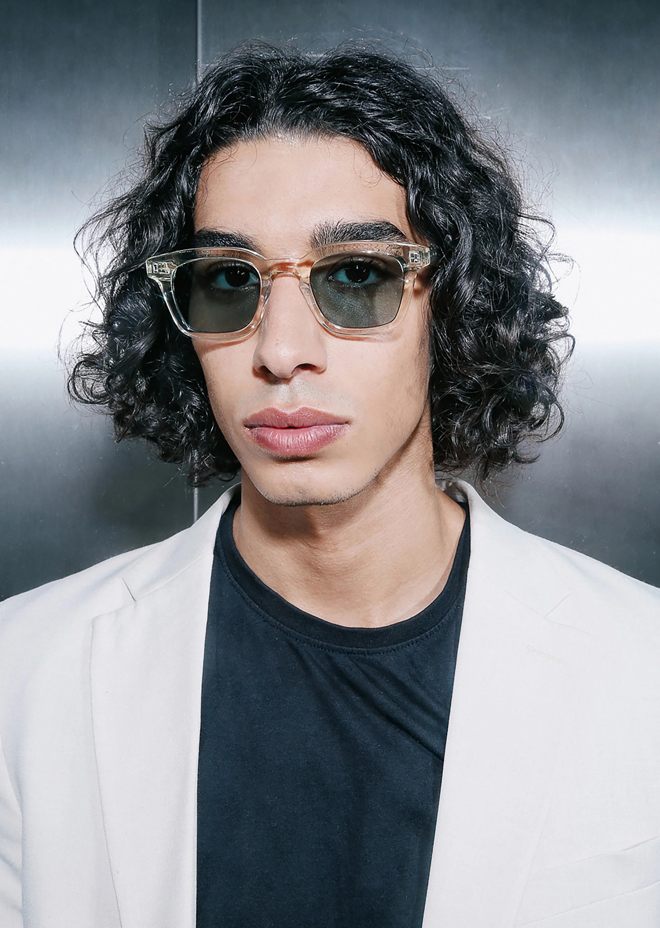 PETER AND MAY S101 SUN SON CH GRN 47 SUNGLASSES