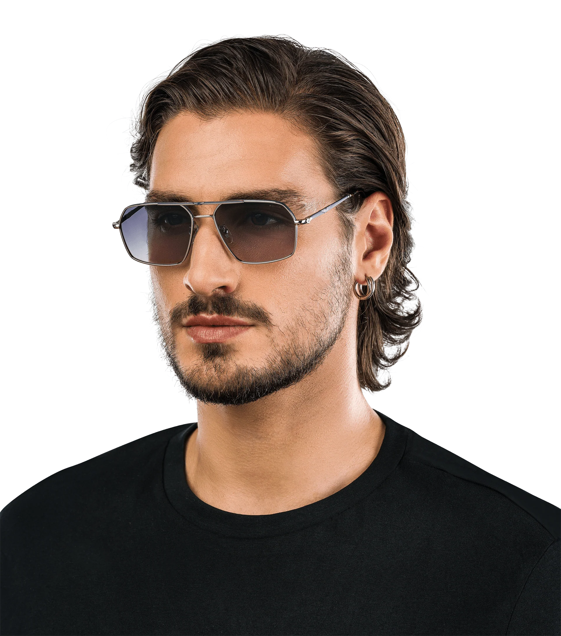 POLICE SPLL86K F94 58 SUNGLASSES