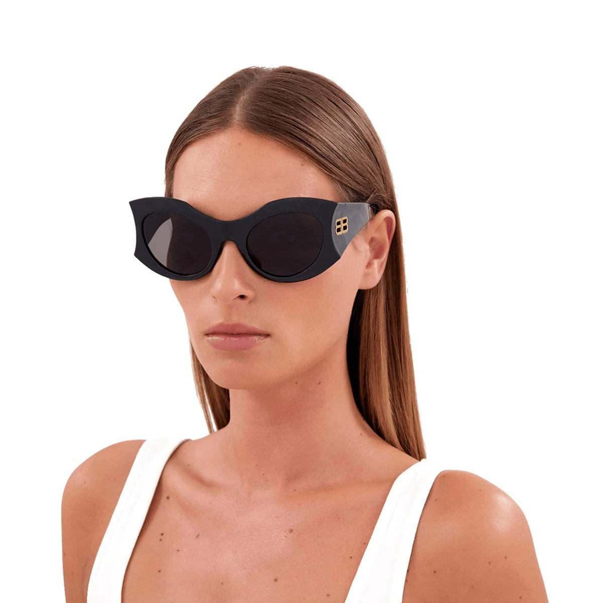 BALENCIAGA BB0256S 001 56 SUNGLASSES