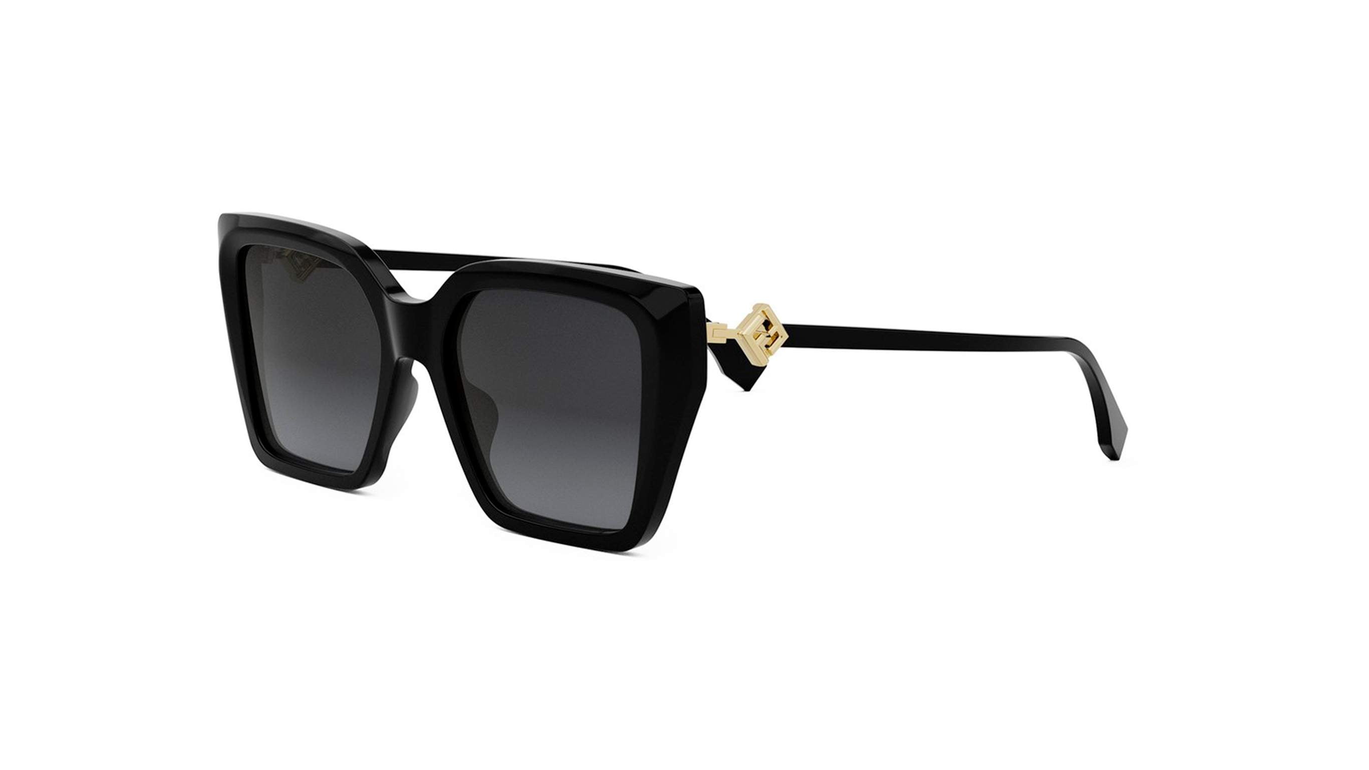FENDI FE40161I 01B 54 SUNGLASSES