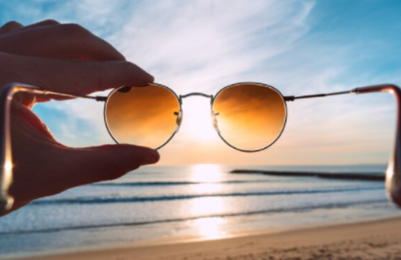 Yellow Round Sunglasses