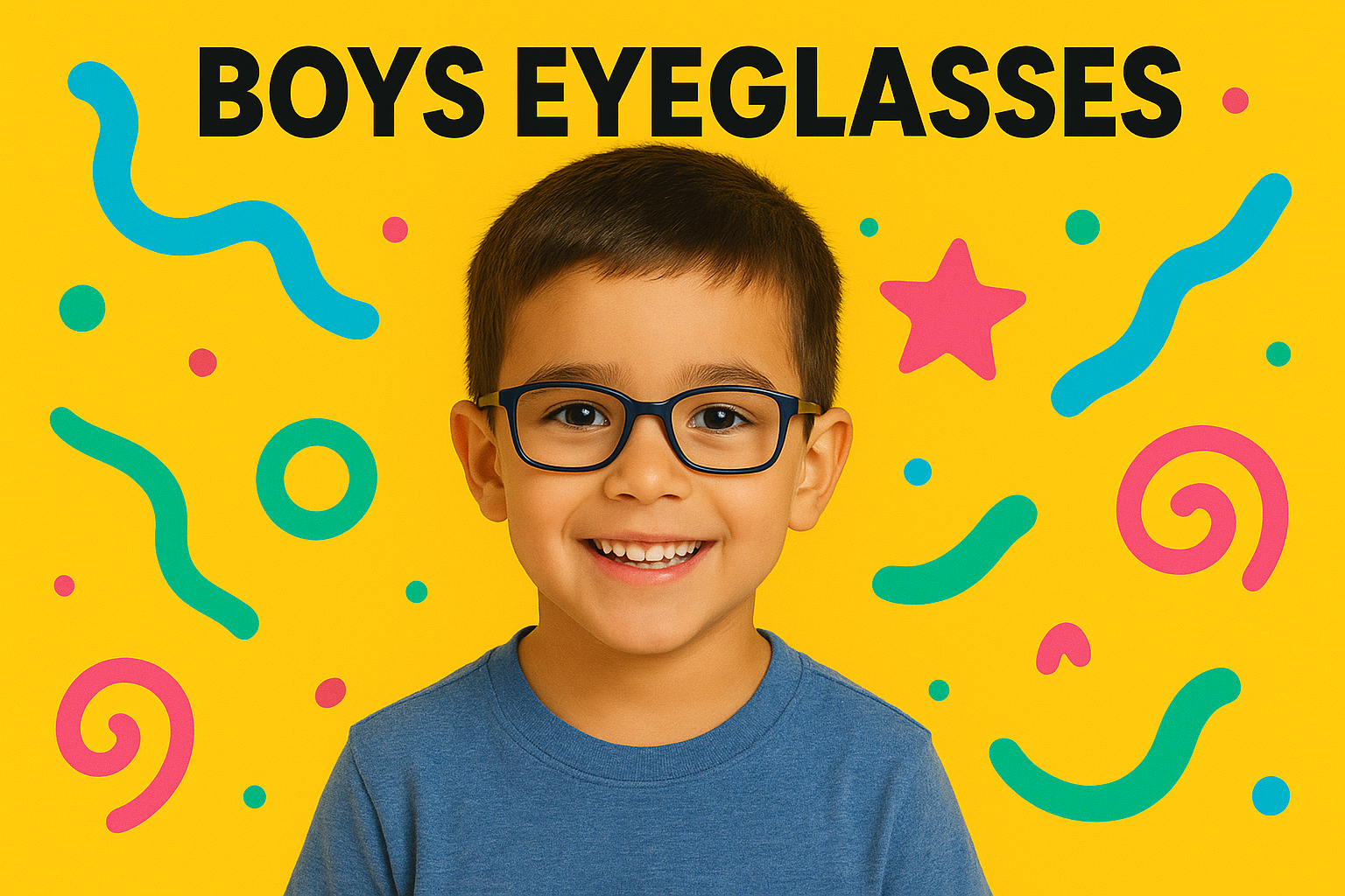 Kids Male Eyeglasses