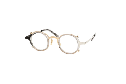 MASAHIRO MARUYAMA MM0083 BROKEN GRY BLK GLD SIL 42 FRAME