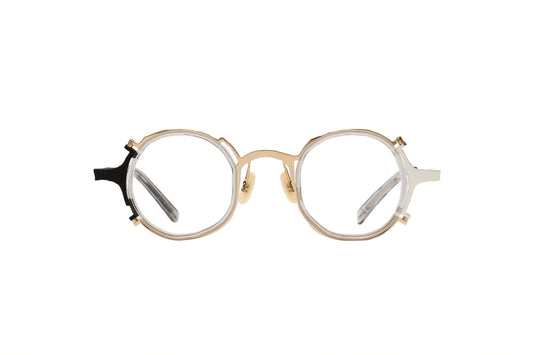 MASAHIRO MARUYAMA MM0083 BROKEN GRY BLK GLD SIL 42 FRAME