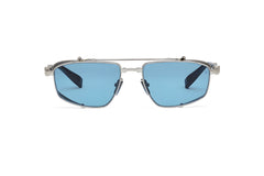 BALMAIN PARIS BPS142F SLV BLU 56 SUNGLASSES