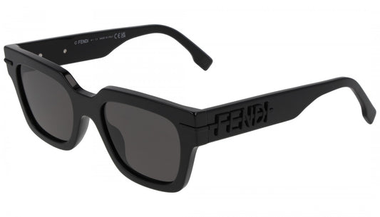 FENDI FE40078I 01A 51 SUNGLASSES