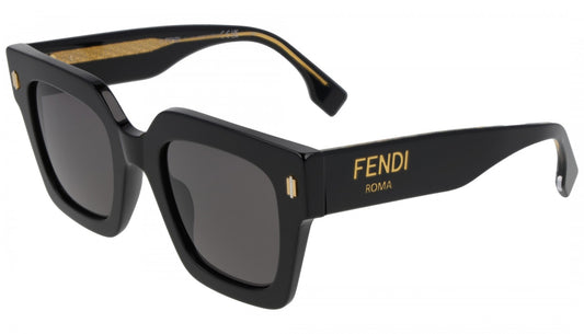 FENDI FE40101I 01A 50 SUNGLASSES