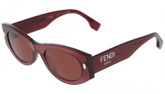 FENDI FE40125I 81S 52 SUNGLASSES