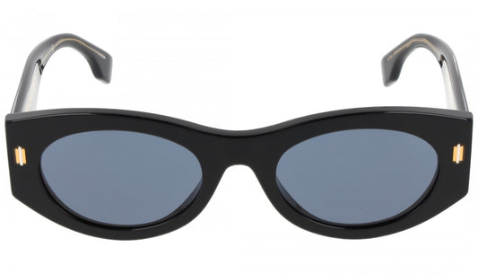 FENDI FE40125I 01V 52 SUNGLASSES